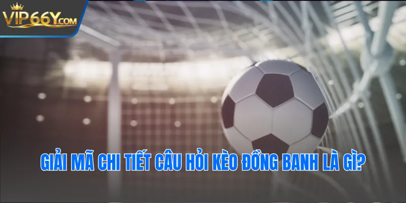 Giải mã chi tiết câu hỏi kèo đồng banh là gì?