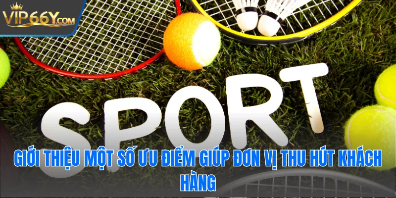 Giới thiệu một số ưu điểm giúp đơn vị thu hút khách hàng