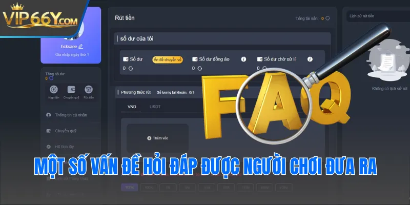 Một số vấn đề hỏi đáp được người chơi đưa ra