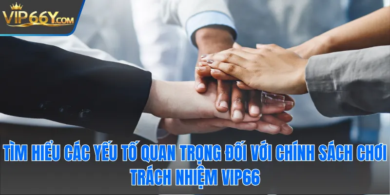 Tìm hiểu các yếu tố quan trọng đối với chính sách chơi trách nhiệm Vip66